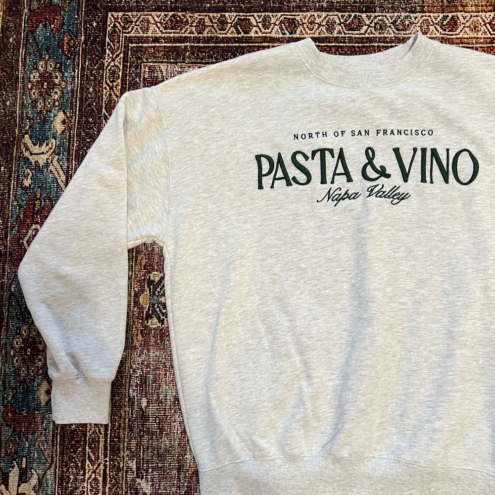 Gray Napa Valley Sweatshirt